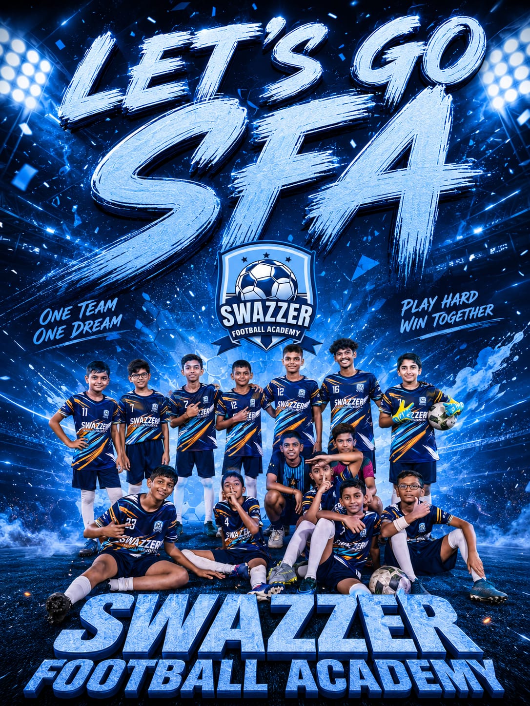 Swazzer Football Academy Kids Team